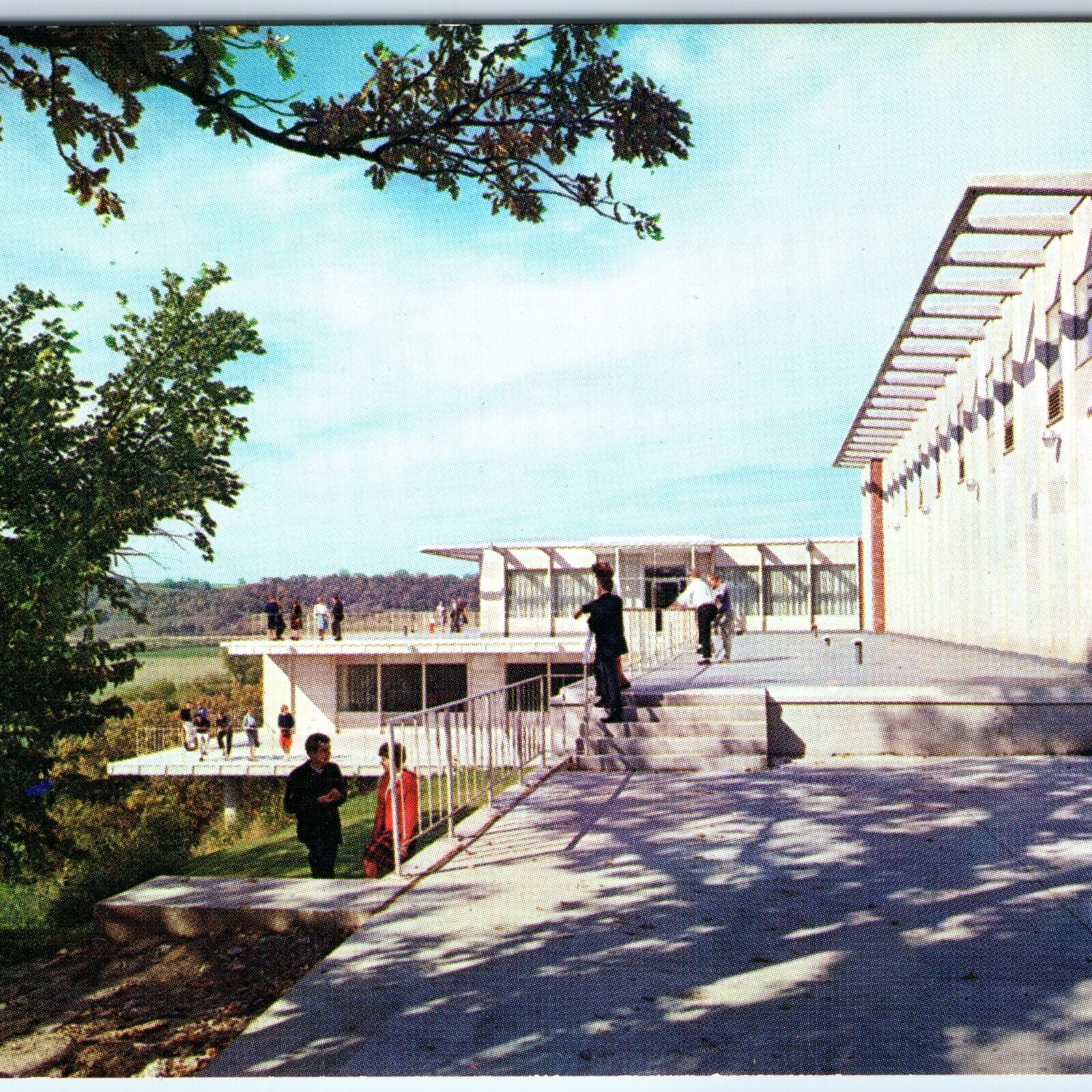 c1960s Decorah, IA Luther College Centennial Union Oneota Valley Campus PC A232