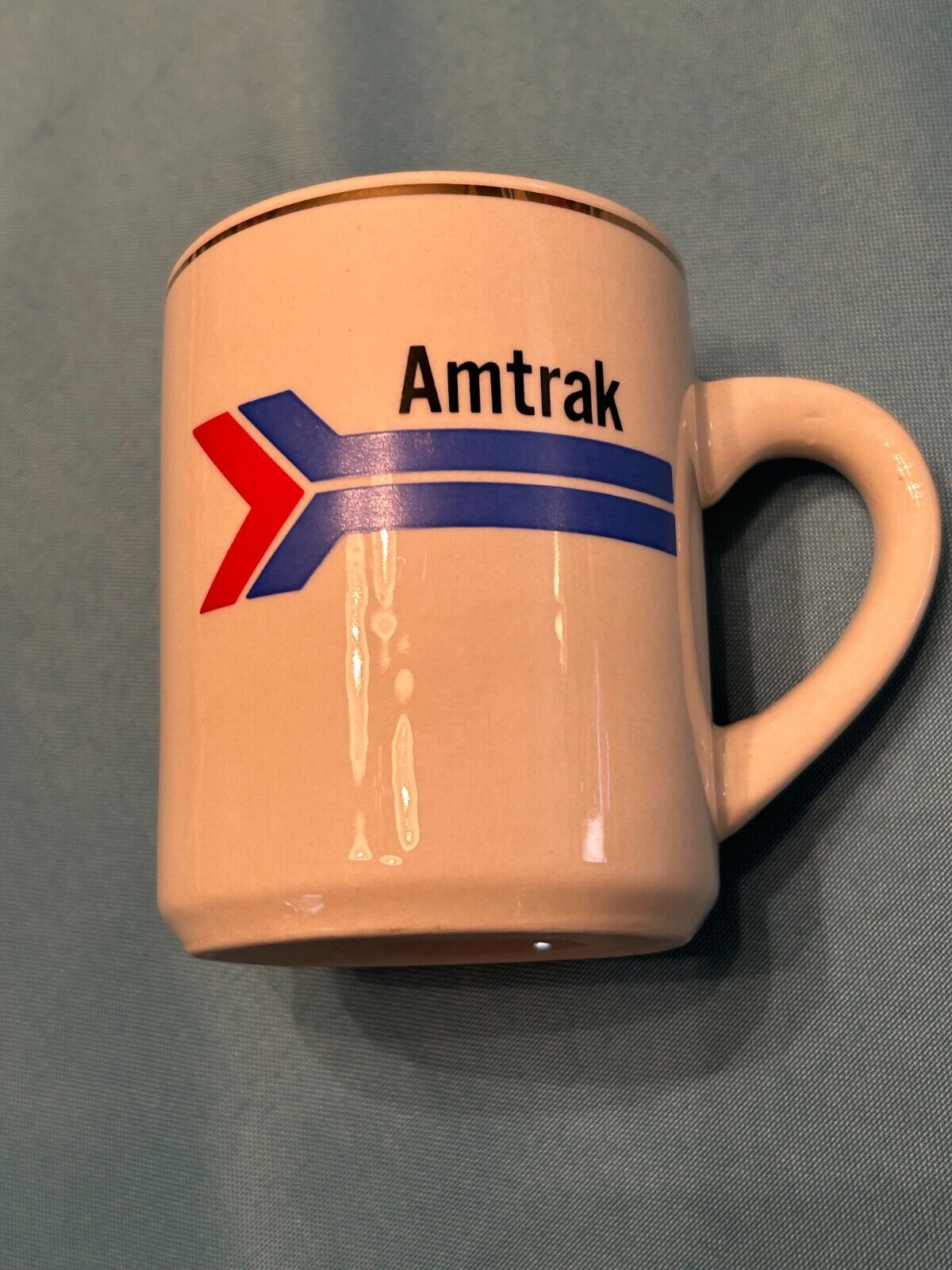 Vintage Collectible Amtrak Coffee Mug Country Trains