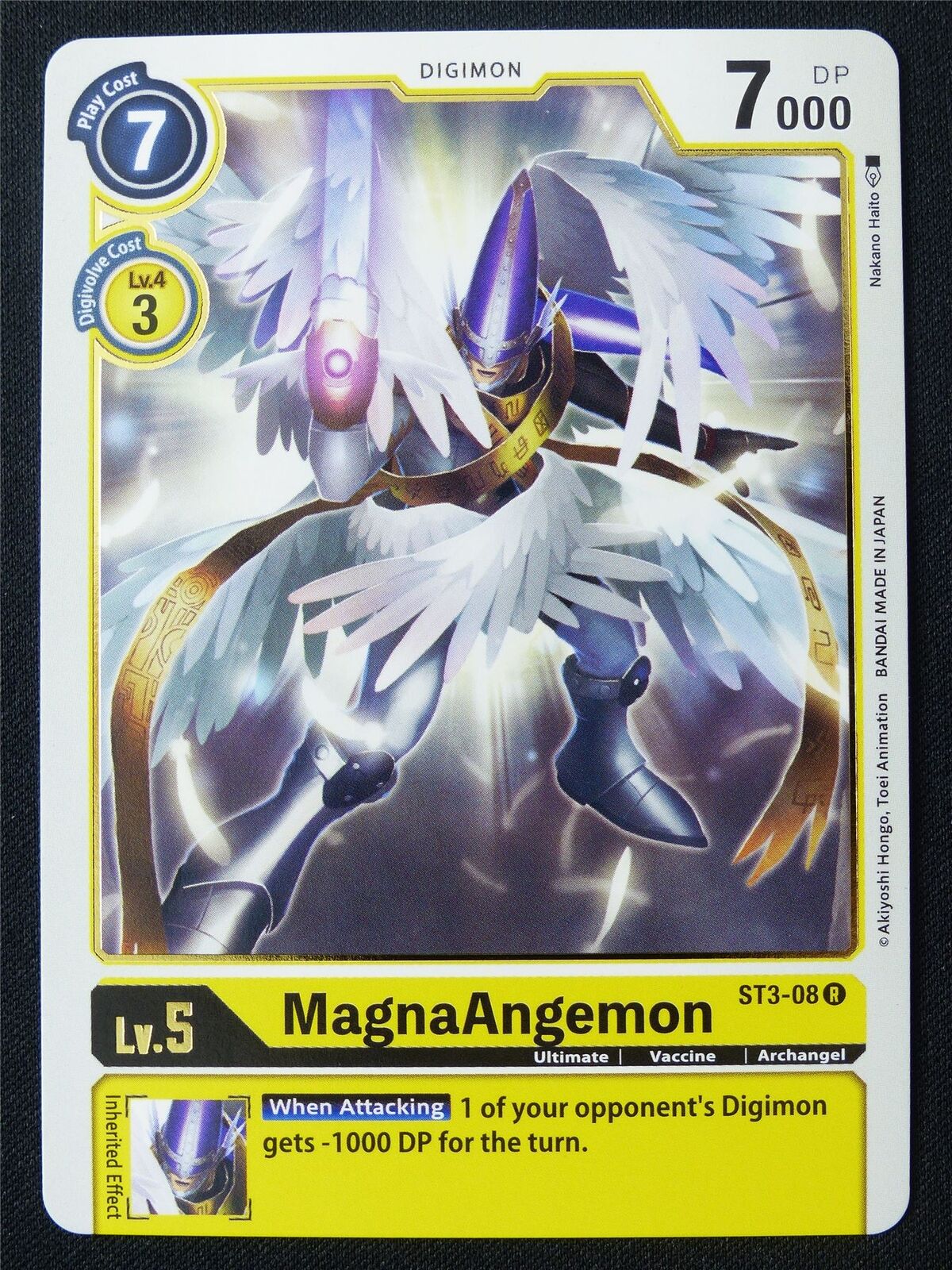 magnaAngemon ST3-08 R - Digimon Card #17P
