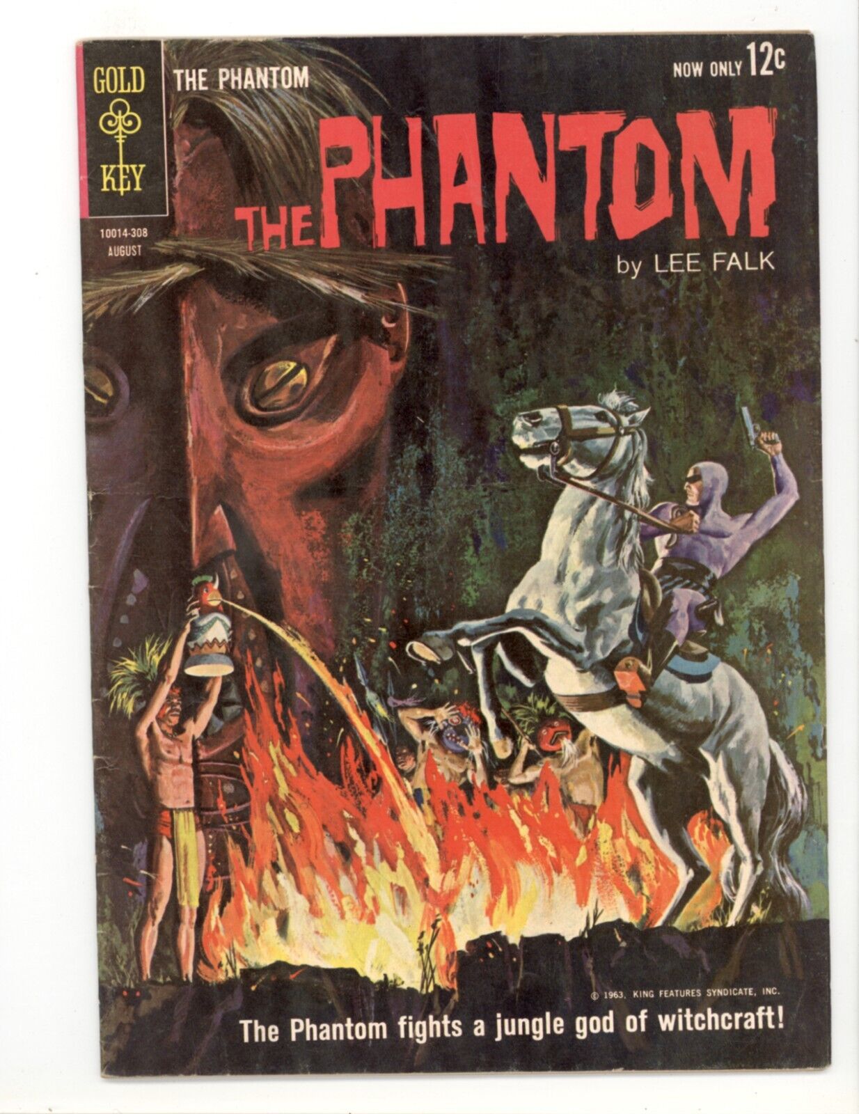 The Phantom #4 F Fine Lee Falk 1963