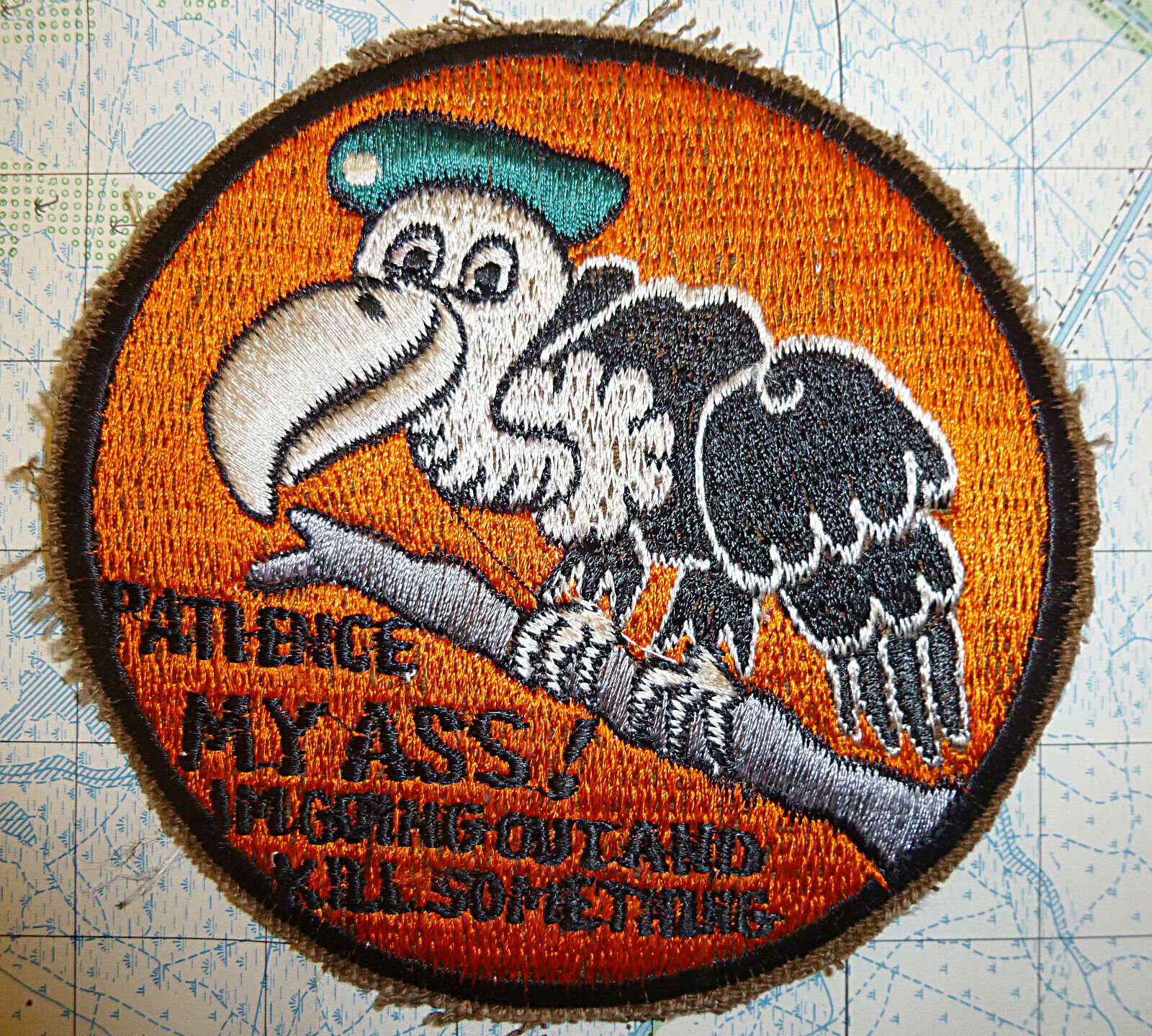 I'm Going Out to Kill Somone - Patch - US GREEN BERETS SOG - Vietnam War - B.105