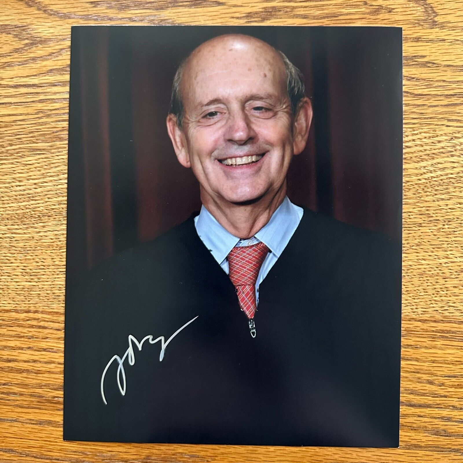 Stephen Breyer Signed 8x10 Photo Supreme Court Justice Autograph SCOTUS