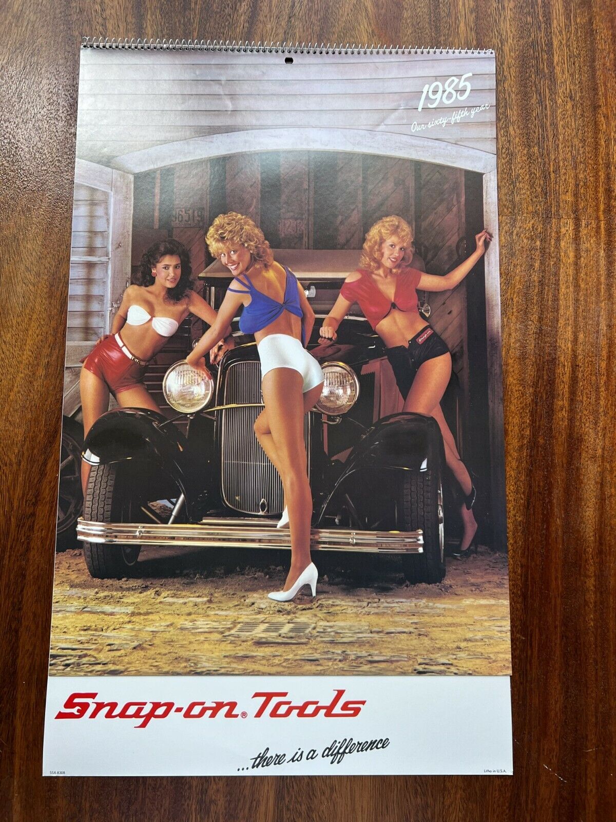 SET OF 3 Rare Vintage 1985 SNAP-ON TOOLS Collectors Edition Pinup Girl Calendar
