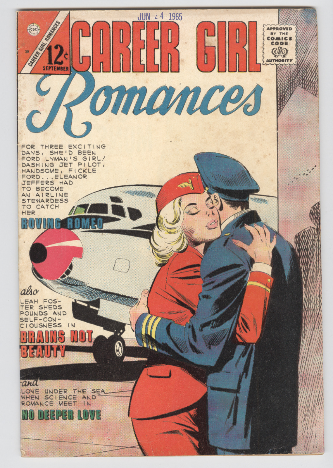 Career Girl Romances #30 September 1965 VG Classic Fat- Shaming Story