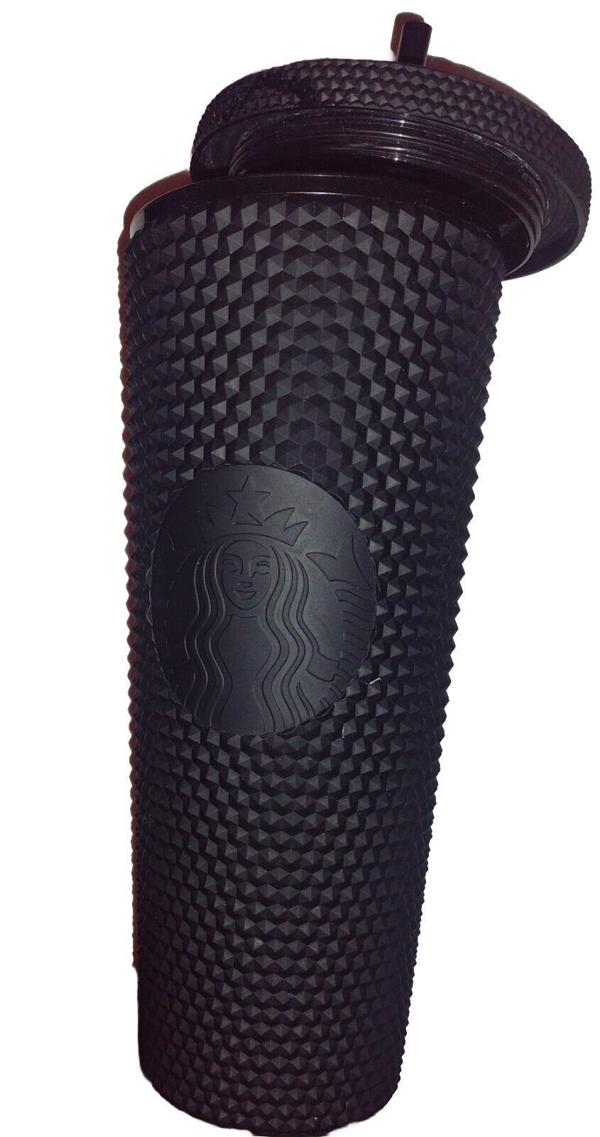 Starbucks Black Matte Studded  Tumbler 24 oz See Pics Legit💥Great Deal💥MINT