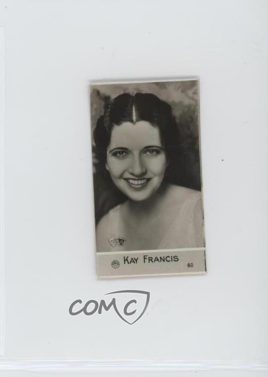1929 Rose Marie Chokladen Film Stars Kay Francis #60 04le