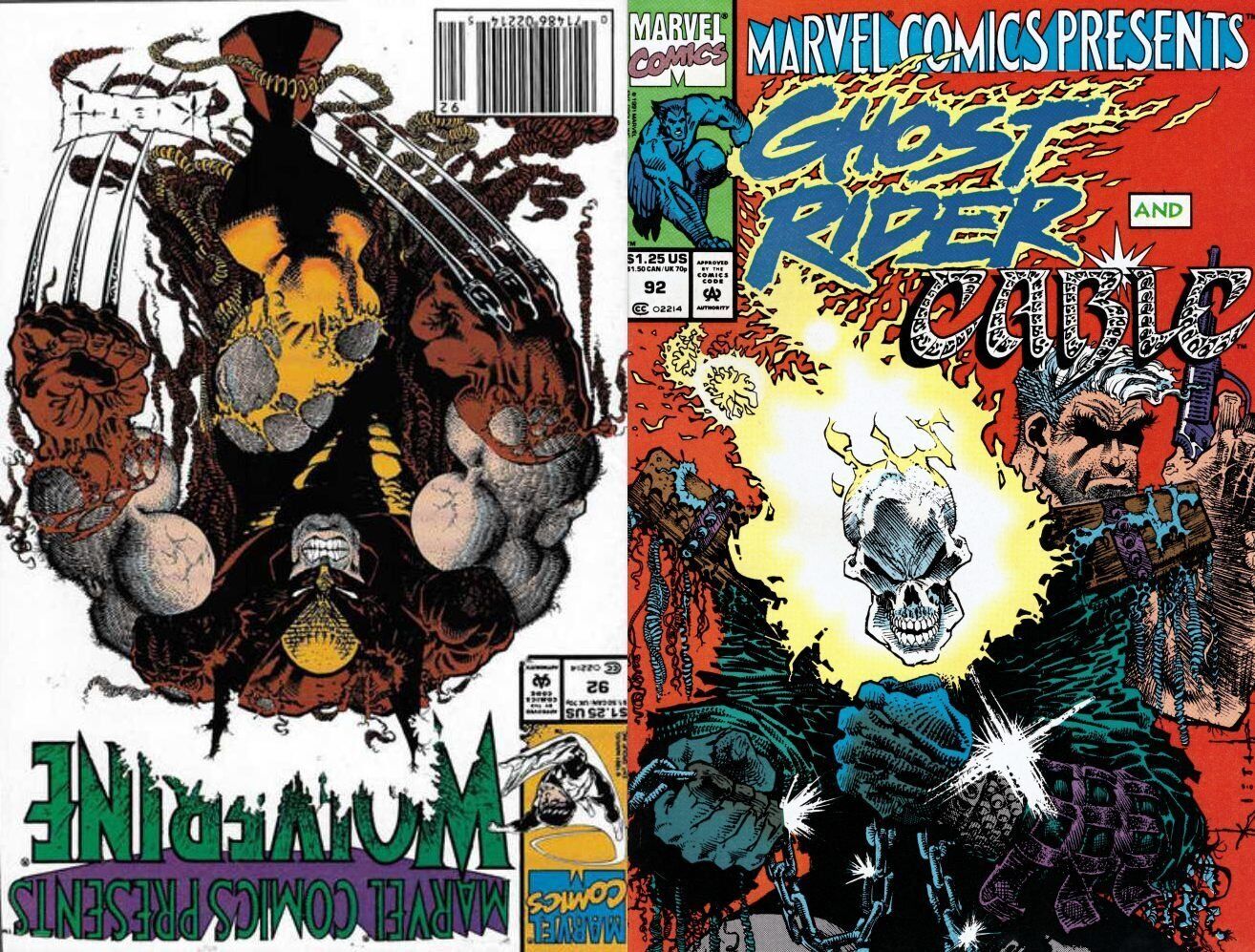 Marvel Comics Presents #92 Newsstand Cover (1988-1995) Marvel