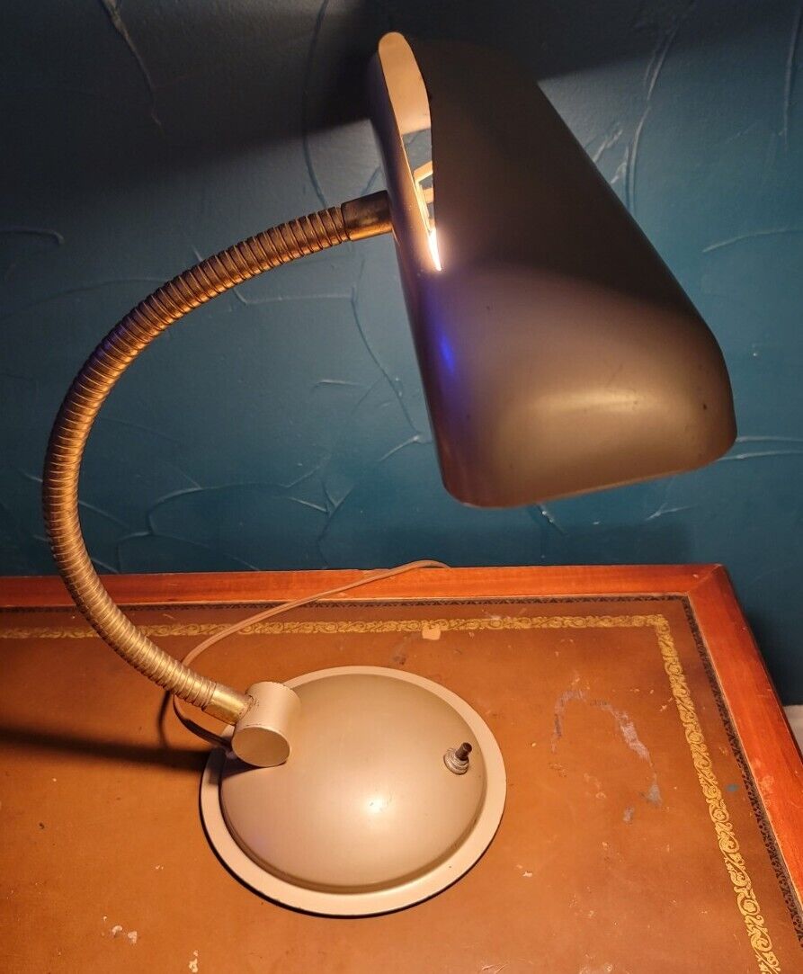 Original Cannon Mid-Century Table Lamp Two Lights Push Button On/off 