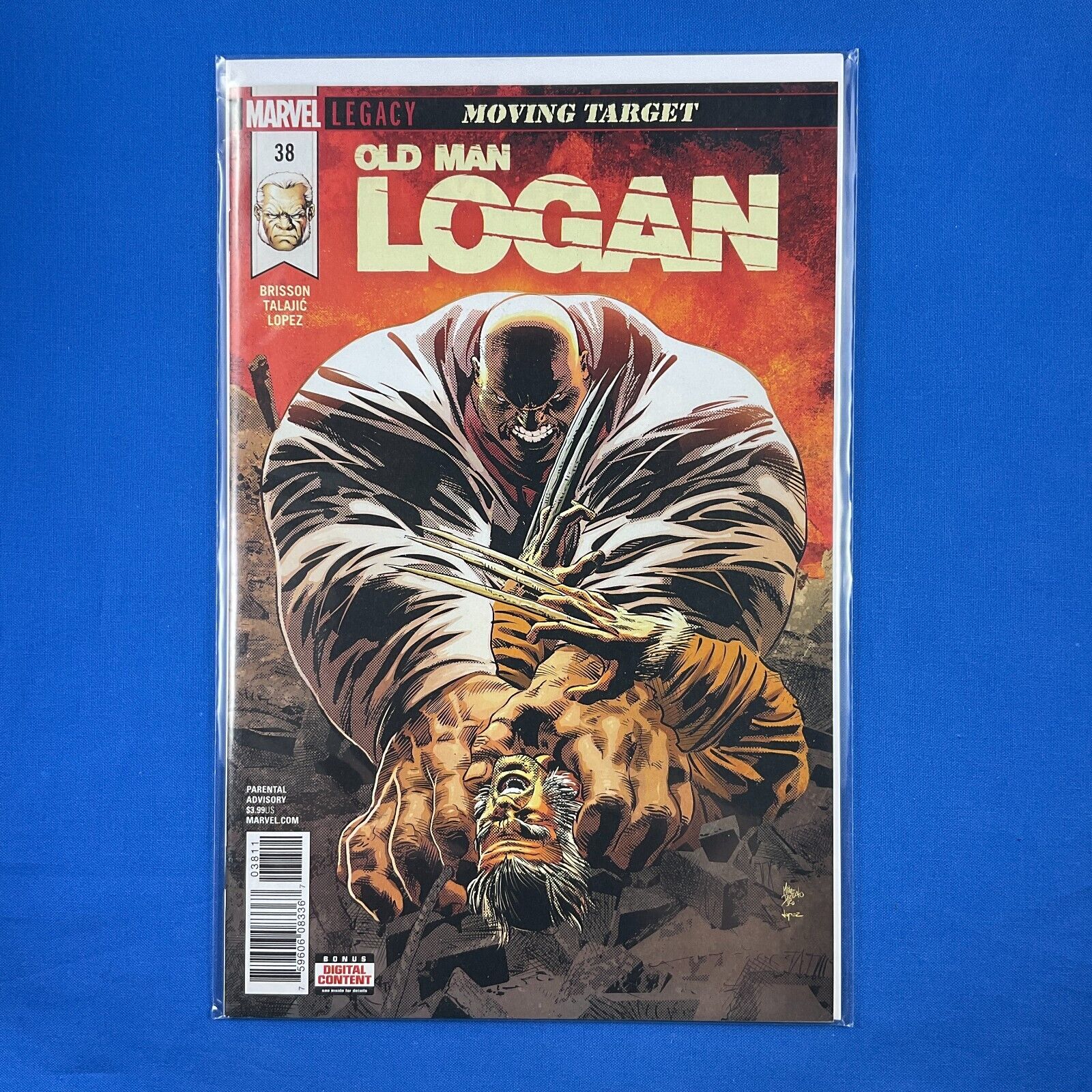 OLD MAN LOGAN #38 Marvel Comics X-Men Wolverine 2018 Moving Target: Part 3