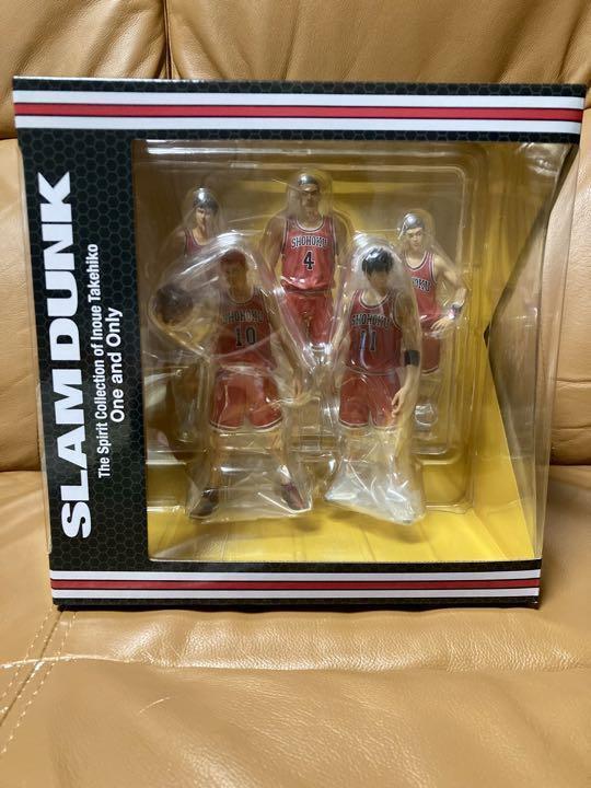 One and Only SLAM DUNK SHOHOKU STARTING MEMBER SET Figure M.I.C. Japan Toy