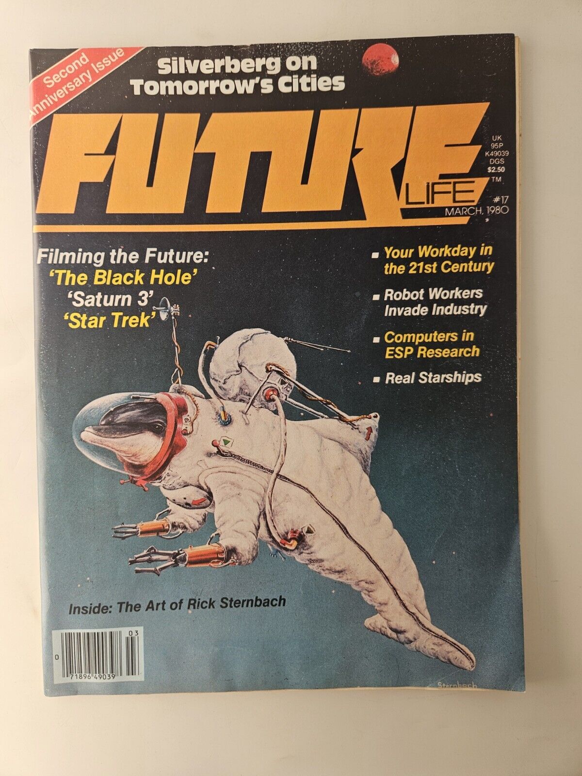 Future Life Magazine #17 Mar. (1980) Future Magazine Rick Sternbach