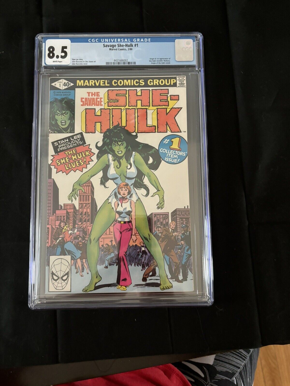 Savage She-Hulk # 1 (02/80) CGC 8.5 1st Appearance & Origin Of Jennifer Walters