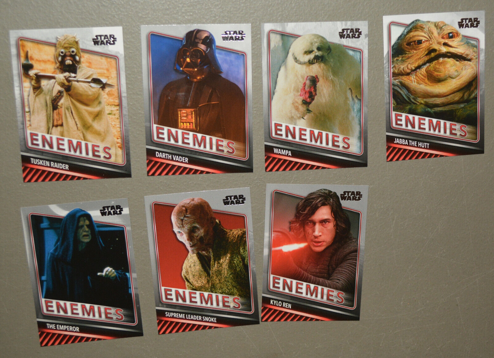 2019 Star Wars: Skywalker Saga insert cards - You Pick - Enemies, Path, Allies..