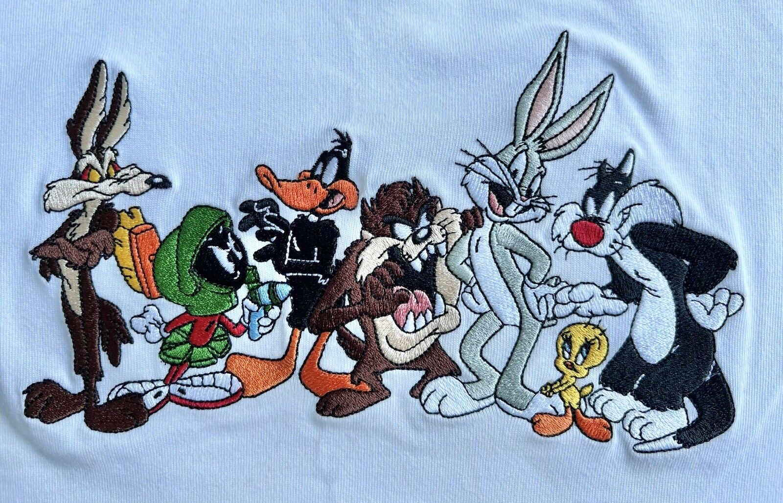 Vintage Warner Brothers T-shirt Adult XS 1998 Looney Tunes Bugs Bunny Tweety EUC
