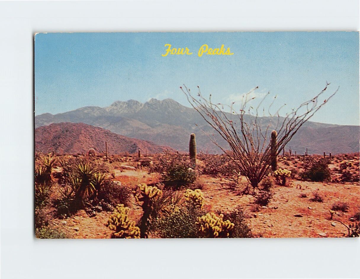 Postcard Four Peaks Arizona USA