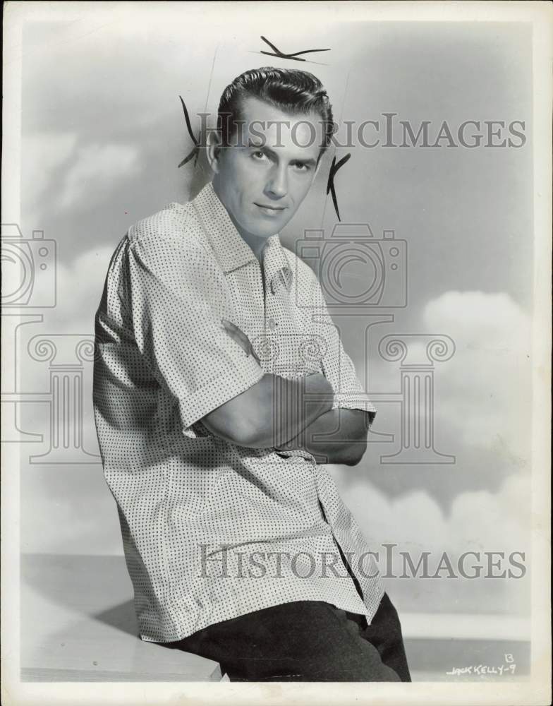 1955 Press Photo Actor Jack Kelly - afx17014
