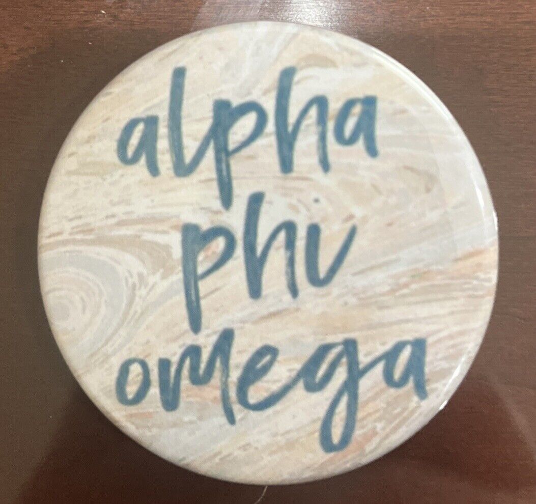 Alpha Phi Omega Officially Licensed Button