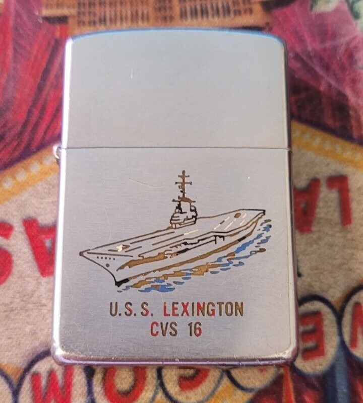 1967 U.S.S Lexington cvs 16 Zippo