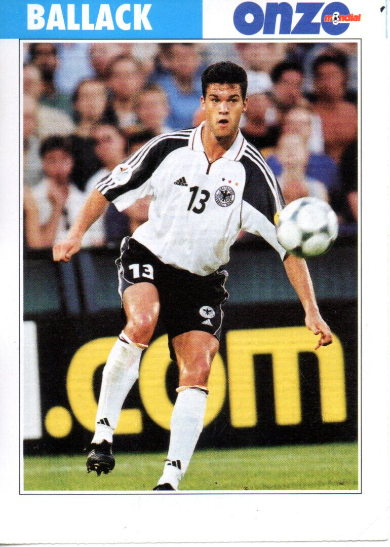 WORLD ELEVEN FOOTBALL CARD Michael Ballack Germany