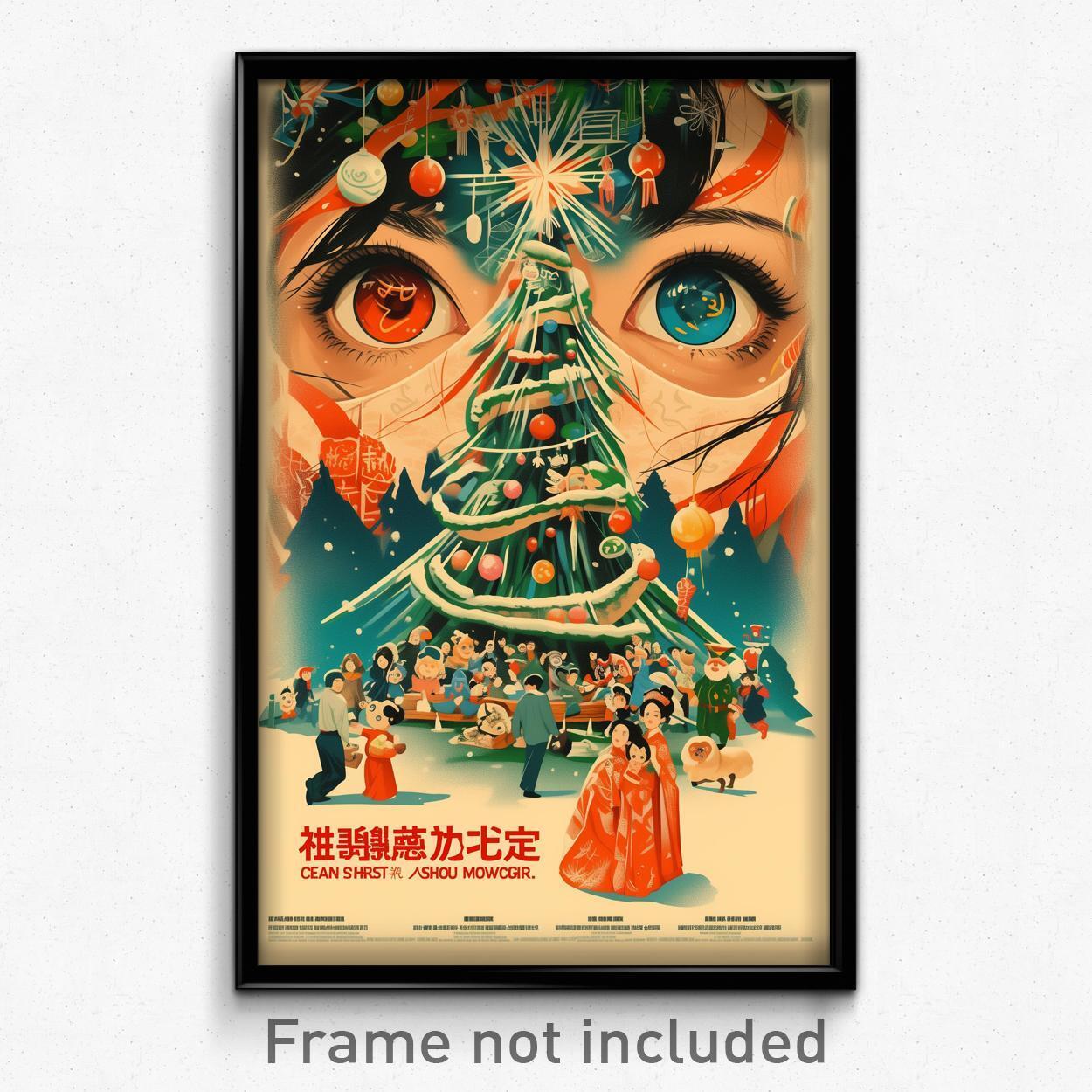 Chinese Movie Poster - Strange Christmas (China Retro Film Art Print)