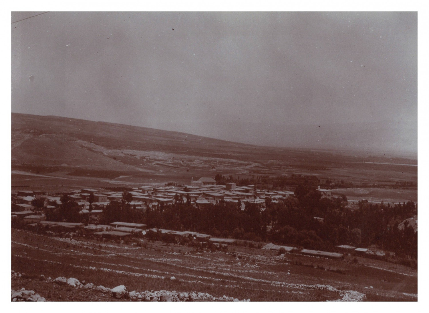 Lebanon, Panoramic View, Vintage Print, circa 1900 Vintage Print Legended 