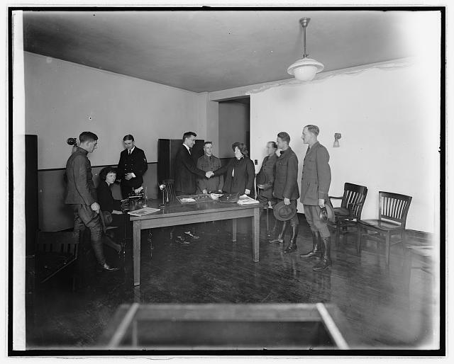 Photo:War Risk group,National Photo Company,1920