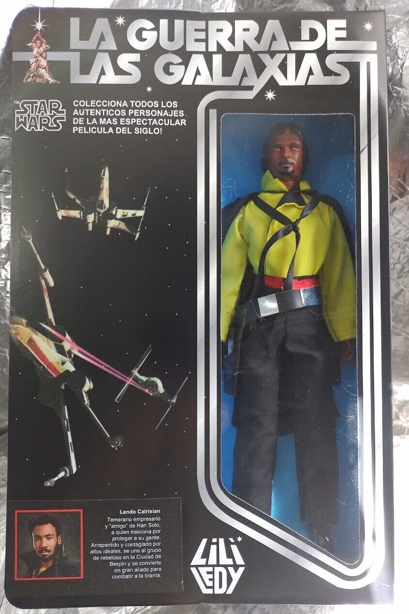 HOLY GRAIL HTF STAR WARS 1978 12” LILY LEDY YOUNG LANDO CALRISSIAN REPRO FIGURE