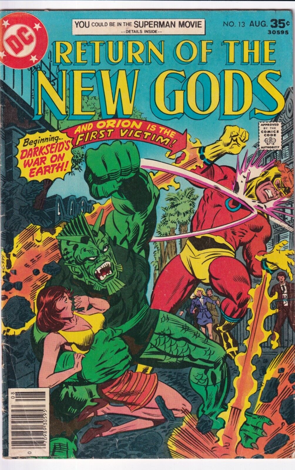 17063: DC Comics RETURN OF THE NEW GODS #13 VG Grade