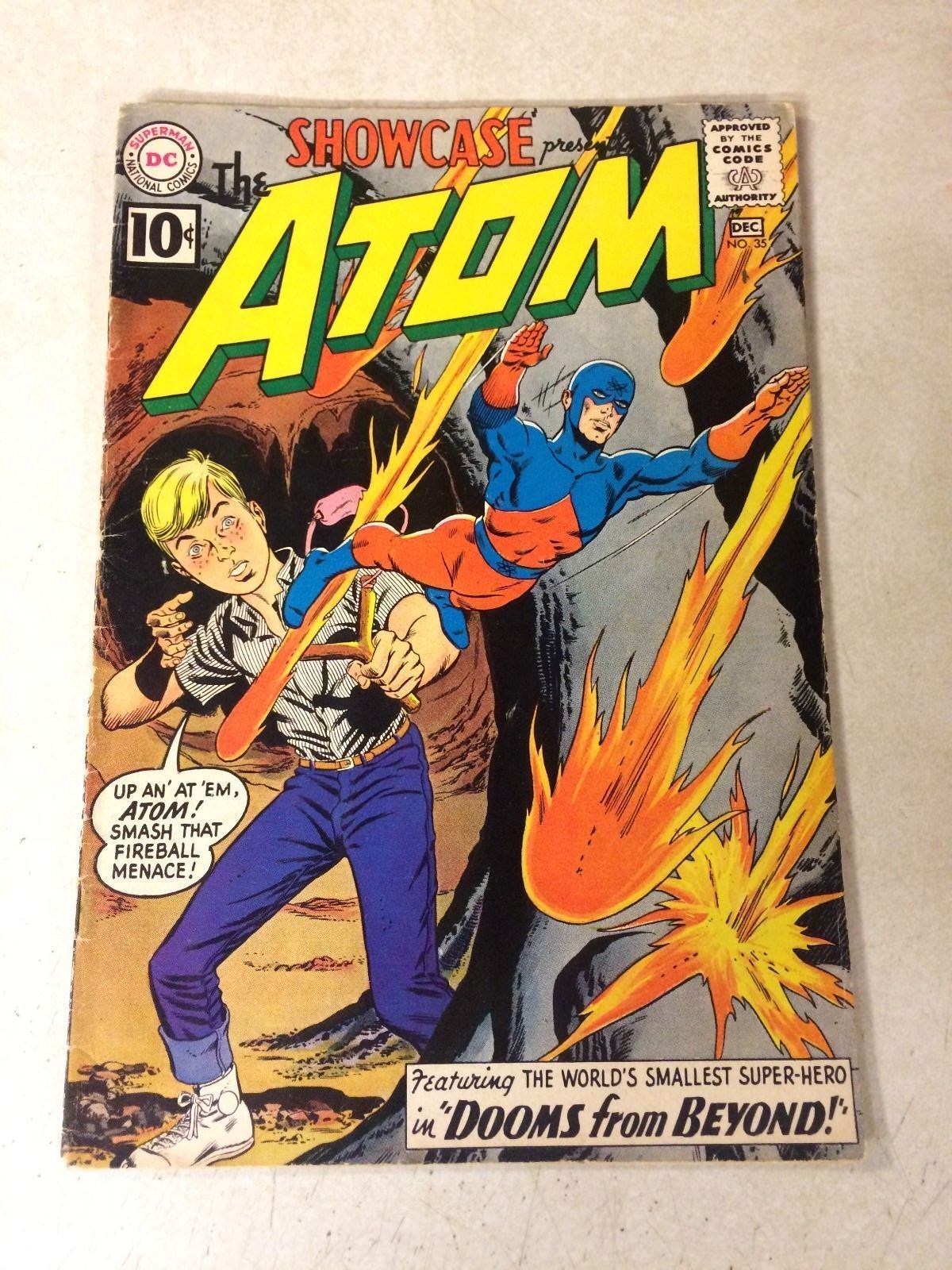 SHOWCASE #35 early ATOM, KEY ISSUE, 2ND APPEARANCE, 1961 SMALLEST SUPERHERO, DC