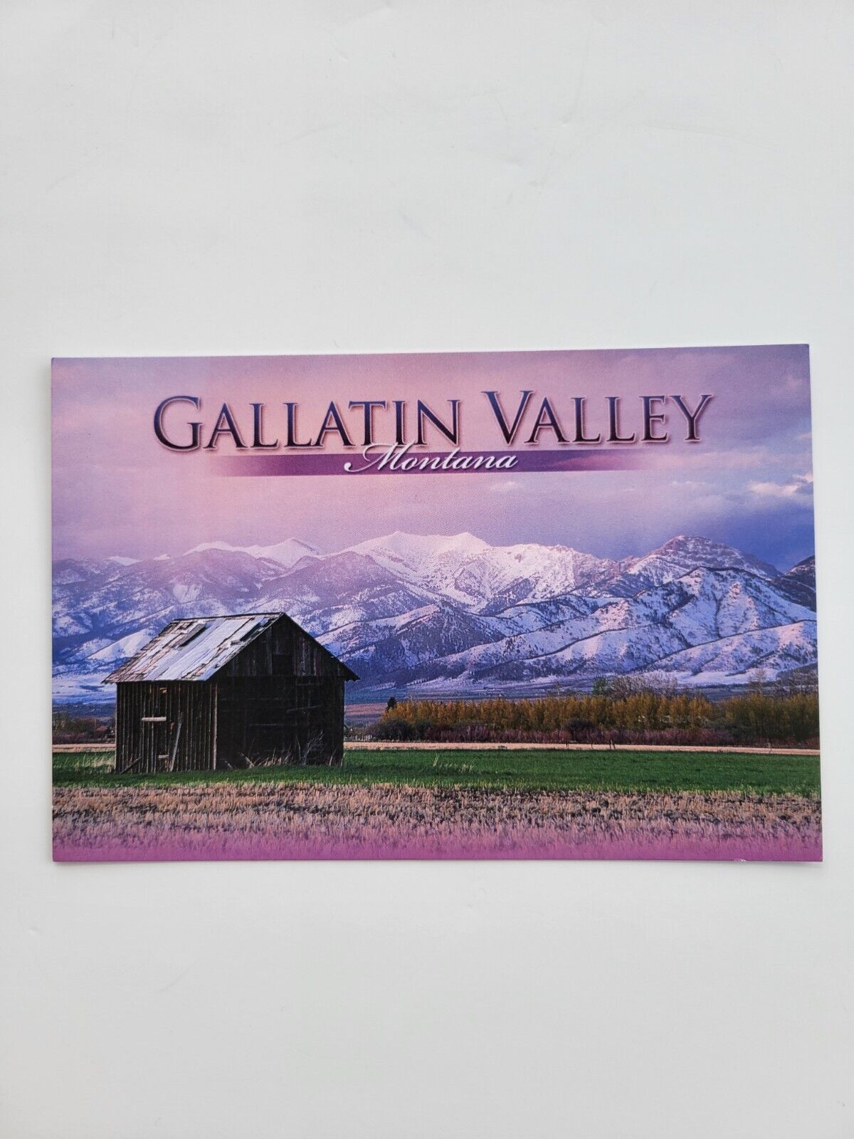 Gallatin Valley Montana Postcard  - New