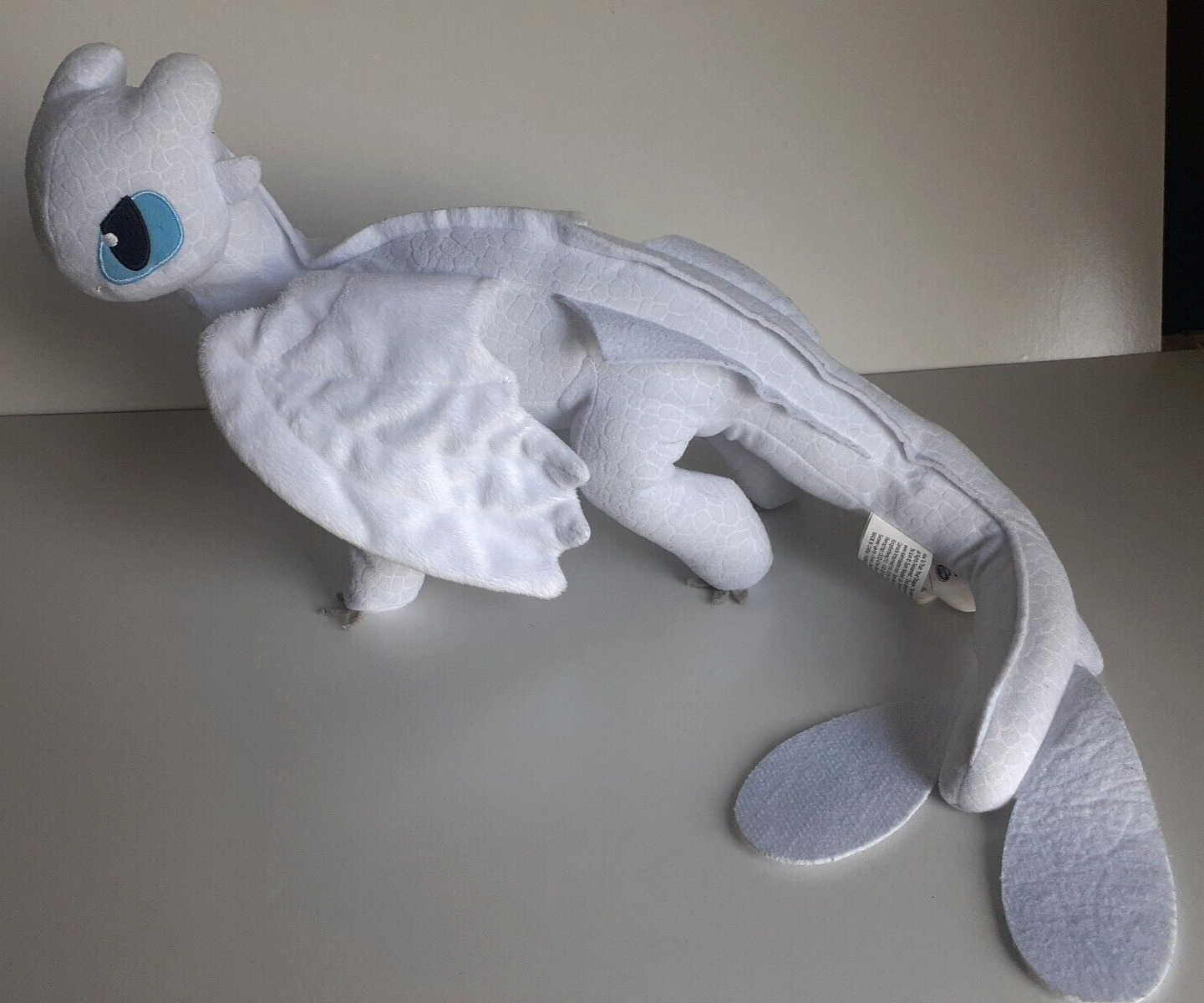 LIGHT FURY Plush, How To Train Your Dragon, Massive 60cm Long Plushie Toy