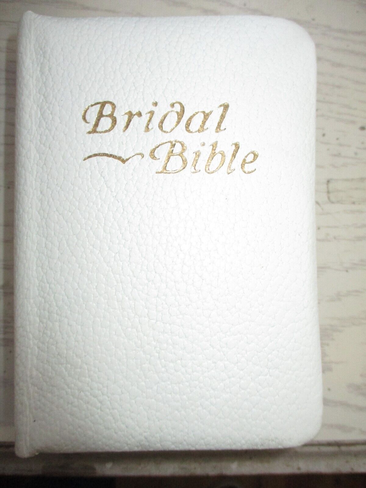 VINTAGE JEWISH BRIDAL BIBLE 1939 Leather Cover NOS in Original Box