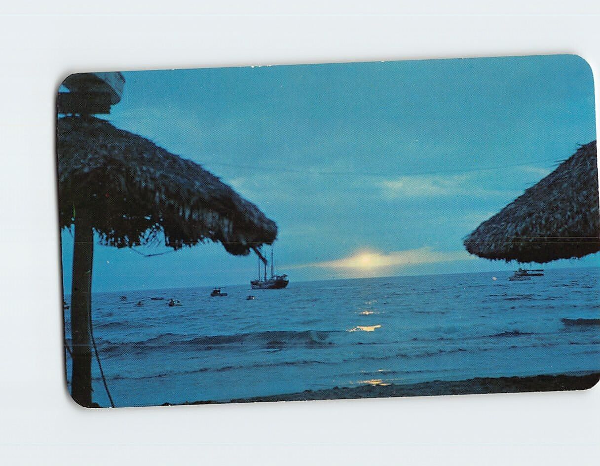 Postcard Lazy Sunset at Puerto Vallarta Mexico