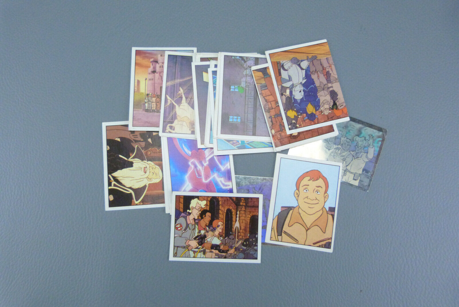 PANINI GHOSTBUSTERS, SOS GHOSTS, 1984 Retail Images.