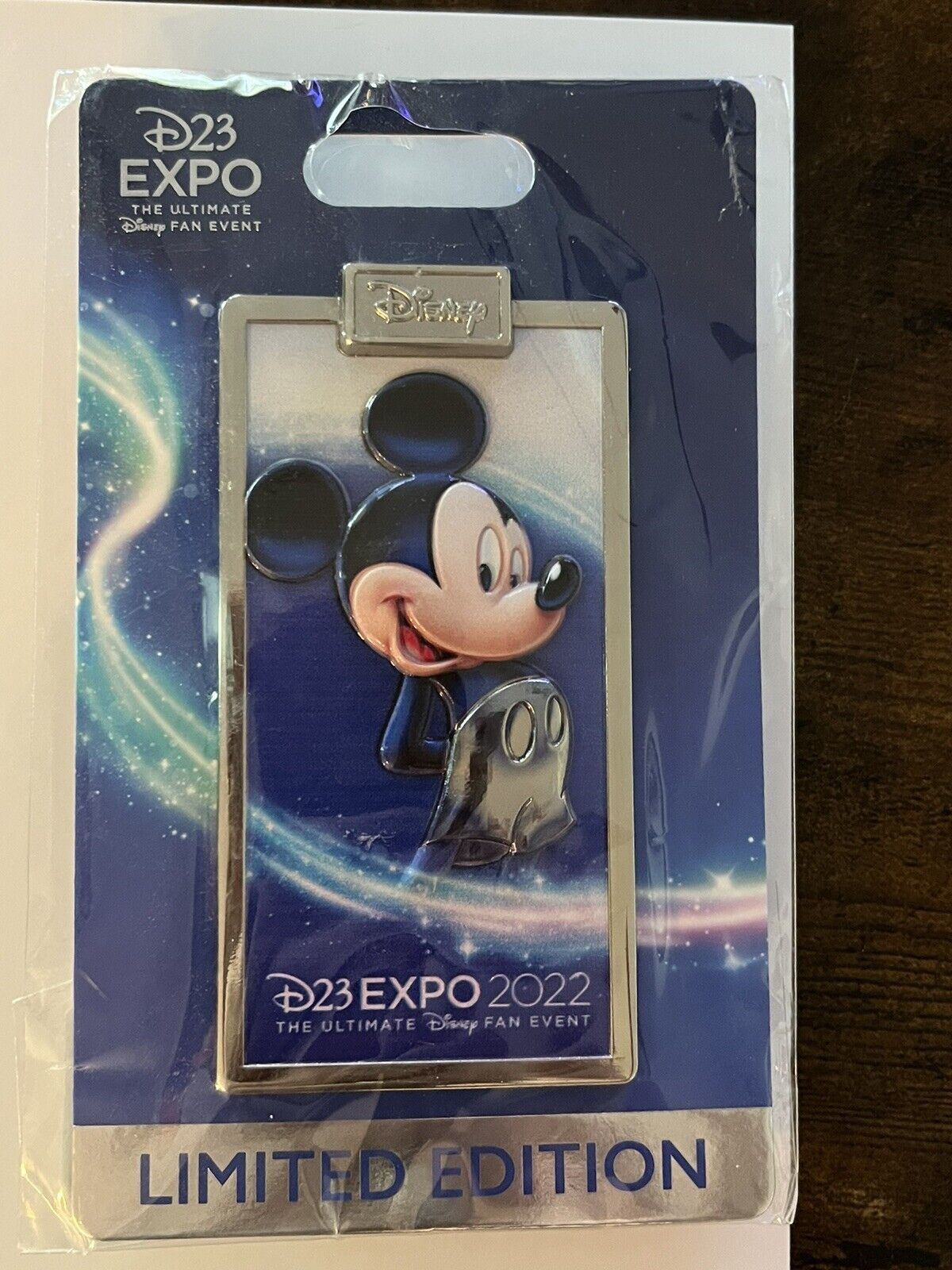2022 D23 Expo Disney Mickey Mouse Logo Pin LE 1000 NEW RARE