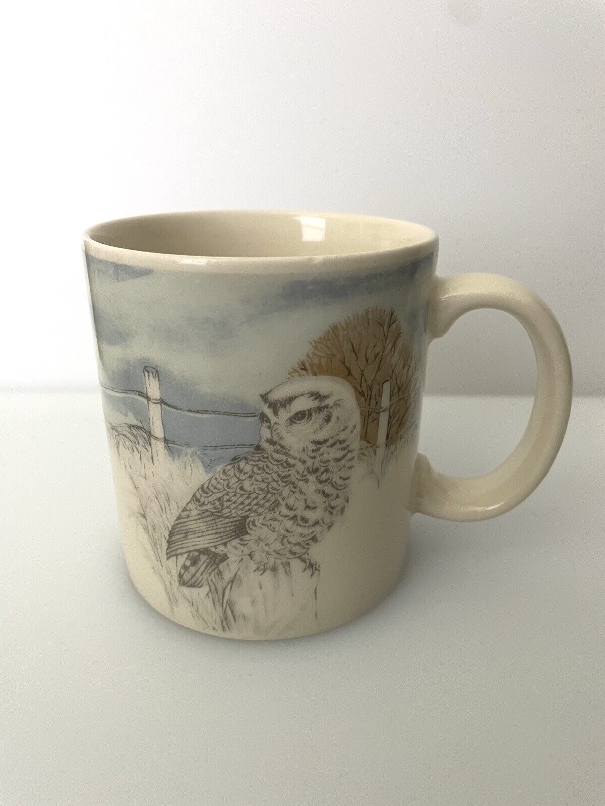Vintage Otagiri Japan Snowy White Owl Coffee Mug - Gibson Greeting Cards Inc.