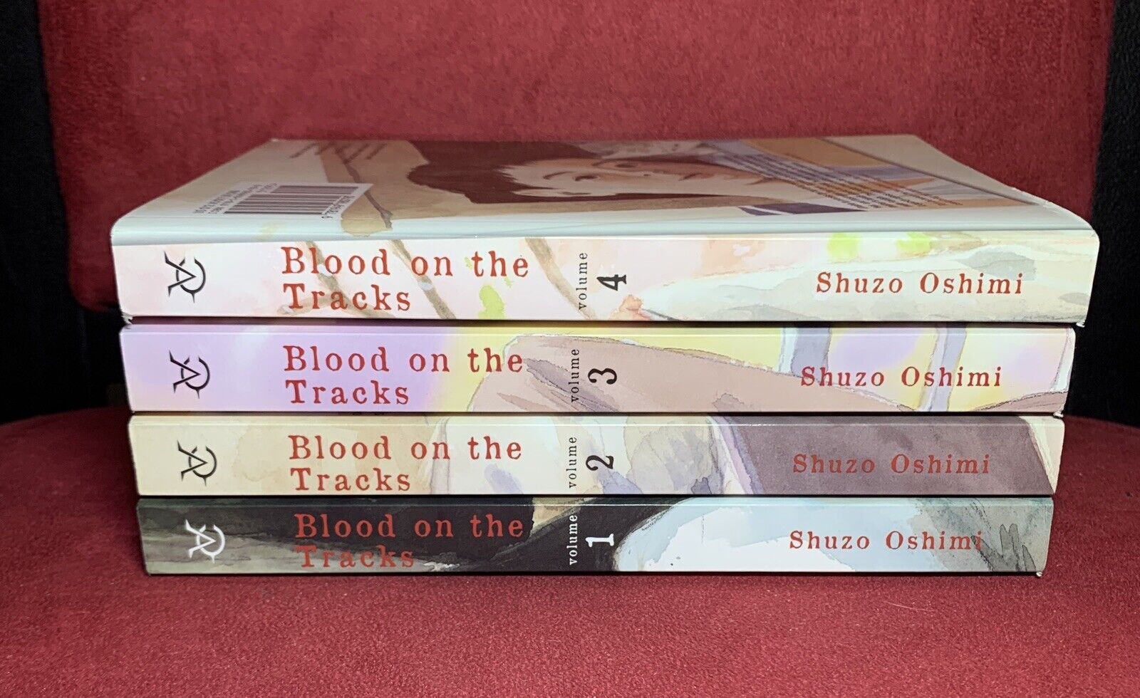 Blood on the Tracks, Vols. 1 2 3 4, by Shuzo Oshimi, English Manga 2020