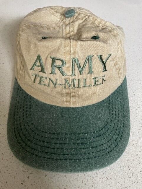 Army Ten-Miler Adjustable Embroidered Cap