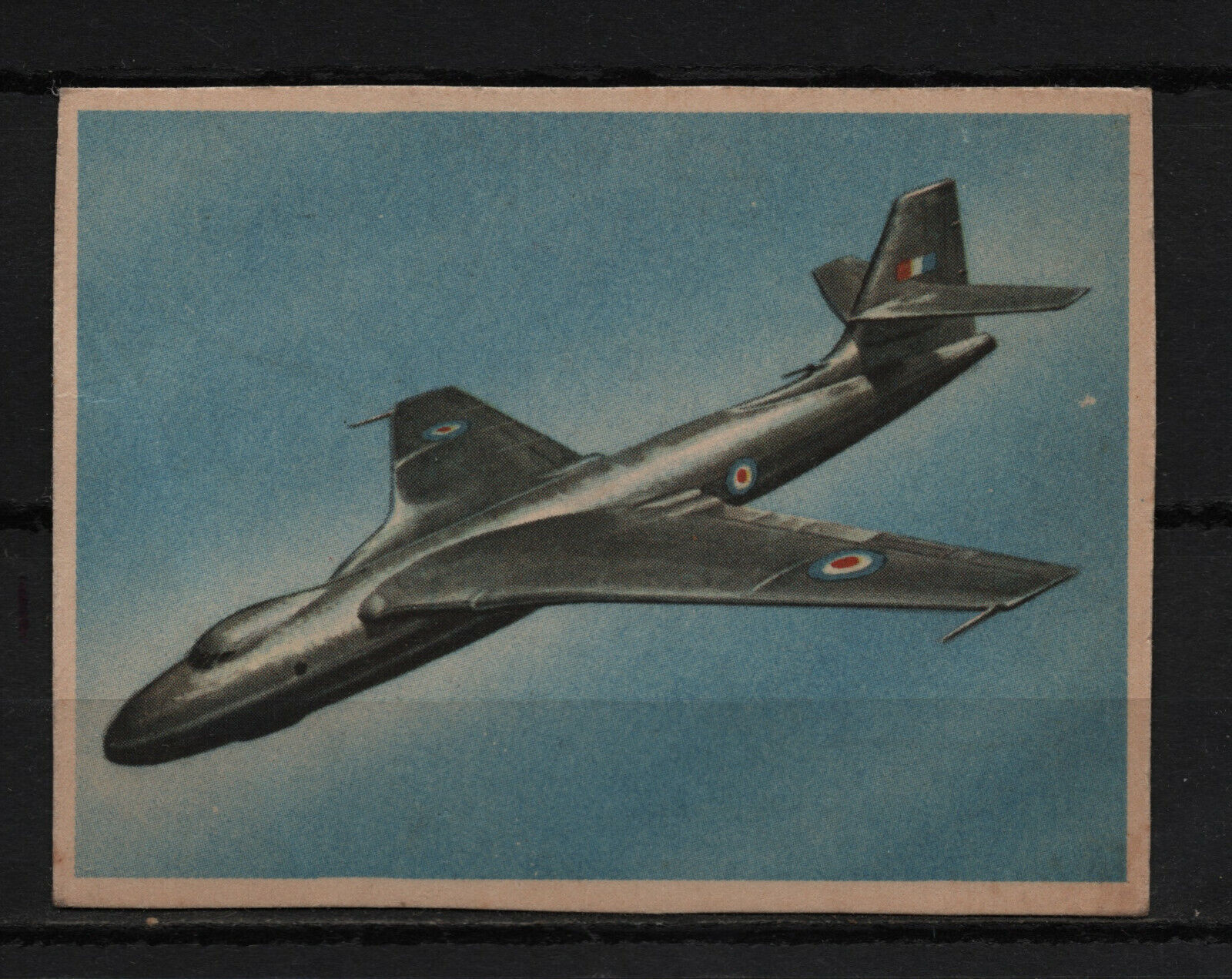 Vickers Armstrong Valiant Vintage Aircraft Croydon Trading Card 1950\'s No.55