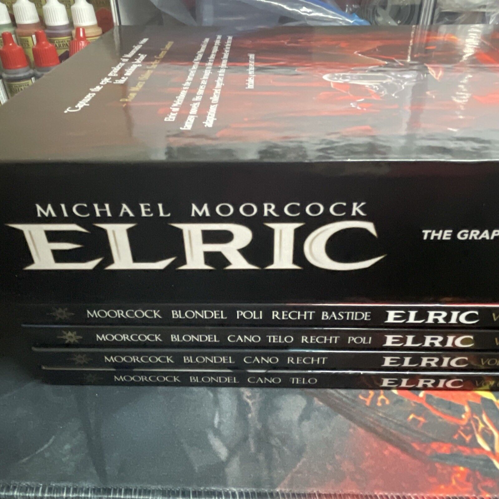 ELRIC THE GRAPHIC NOVEL COLLECTION VOL 1-4 THE FIRST CYCLE HC SLIPCASE RARE OOP