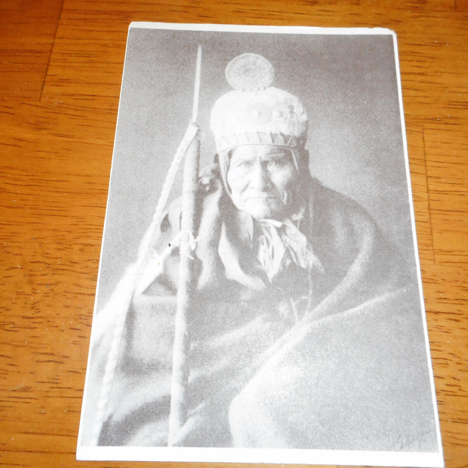 Postcard Gerono great war chief unposted