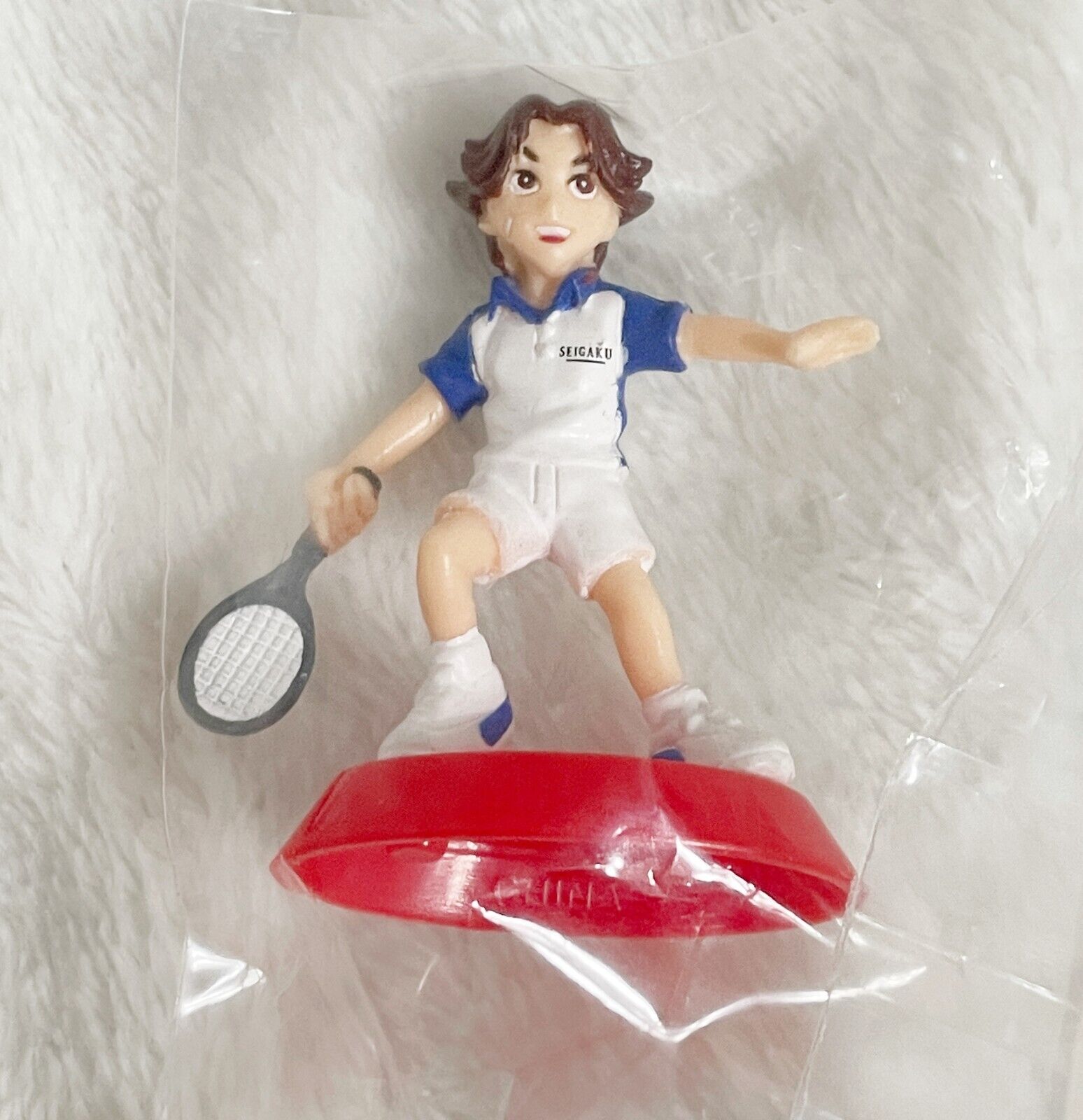 Prince of Tennis and Coca-Cola, Seigaku Eiji Kikumaru Mini PVC Bottle Top Figure