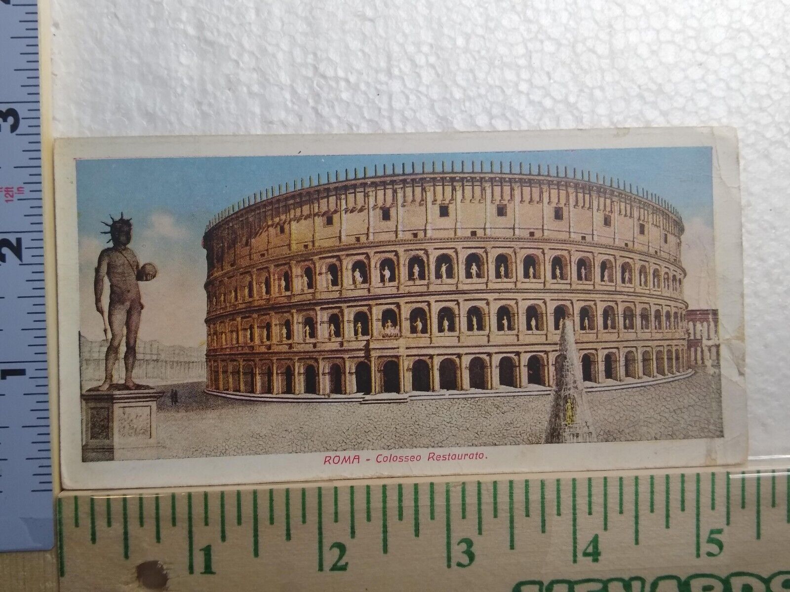 Postcard Colosseo Restaurato - Rome, Italy