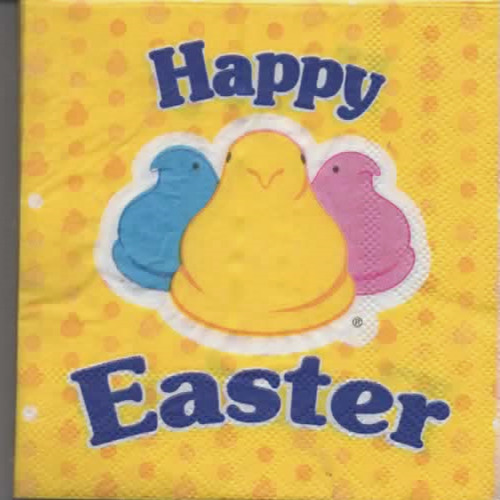 Happy Easter PEEPS Chicks Paper 10\
