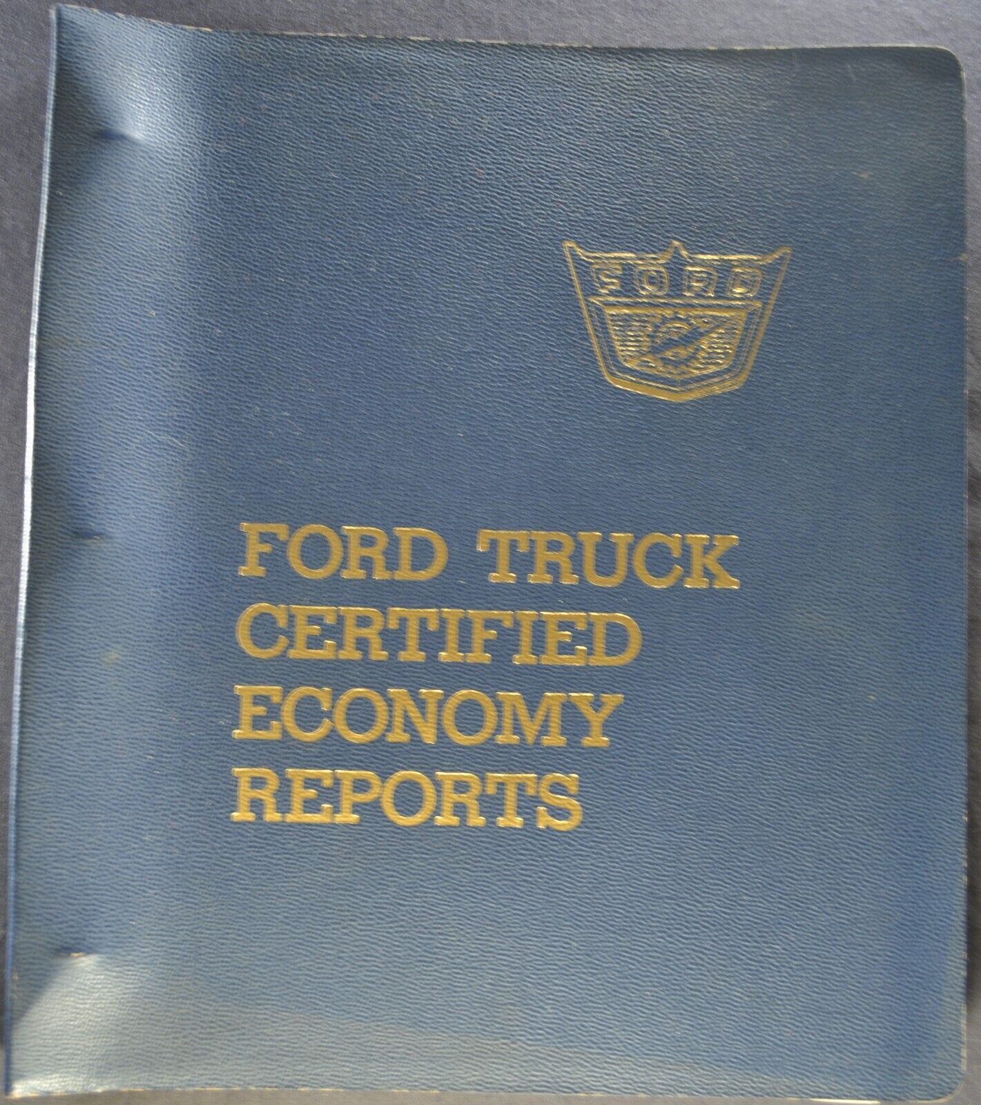 1960 Ford Truck Economy Brochure/Binder F100 Pickup Dump Semi Excellent Original