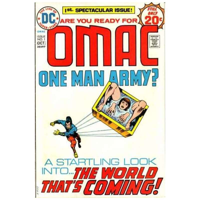 OMAC (1974 series) #1 in Very Fine minus condition. DC comics [t&