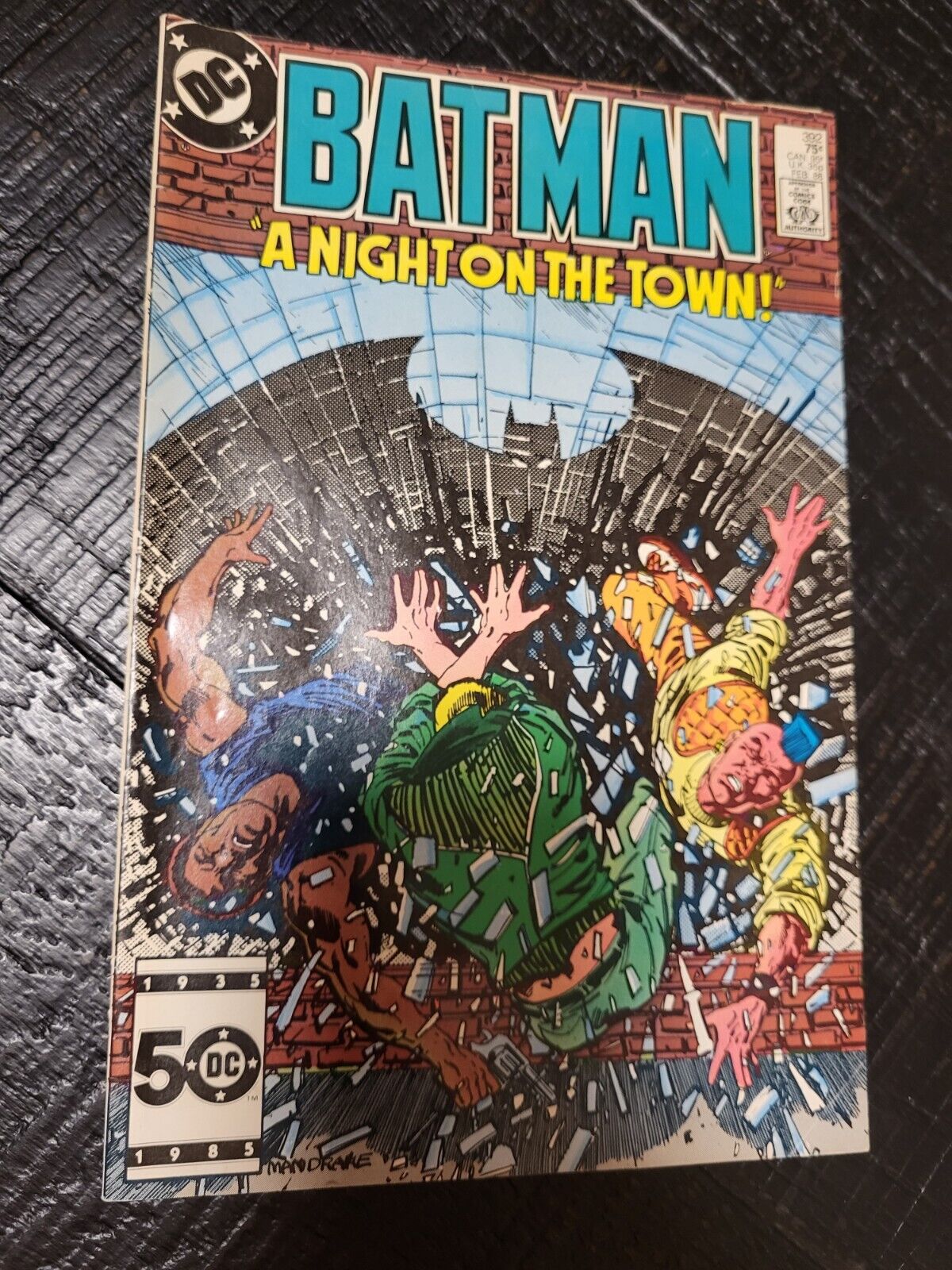 1987 DC Comics #392 Batman A Night on the Town VF +/-