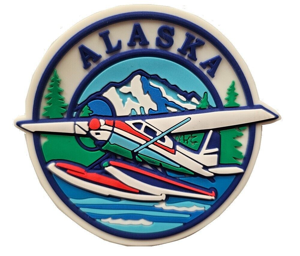 Magnet Alaska Float Plane design Rubber