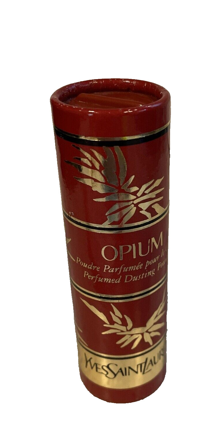 Vintage OPIUM Yves Saint Laurent .75oz Women Perfumed Dusting Powder
