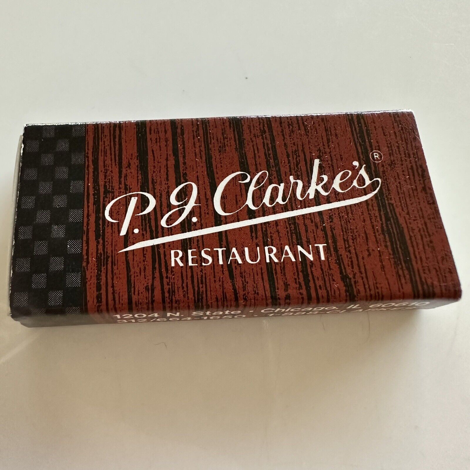 P.J. Clarke’s Restaurant - Chicago, Illinois - Matchbox